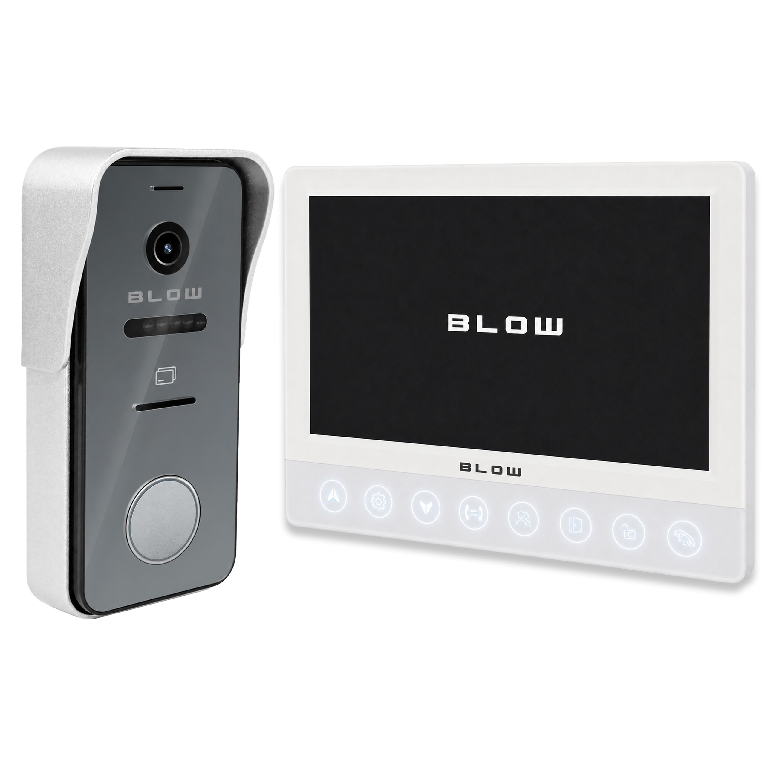 BLOW videovrátnik 7 - 4 vodičový s RFID a 1080P kamerou – Hlavné vlastnosti